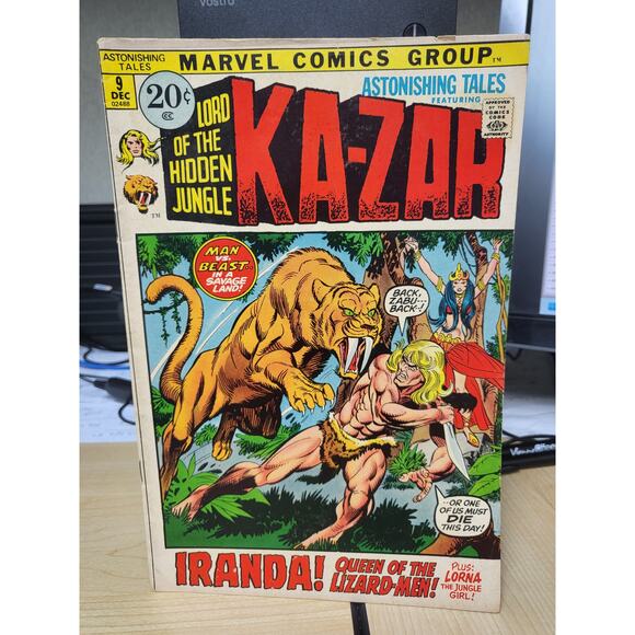Astonishing Tales #9 (1971) Ka-Zar Lord of the Jungle Gil Kane / John Buscema - Picture 1 of 7